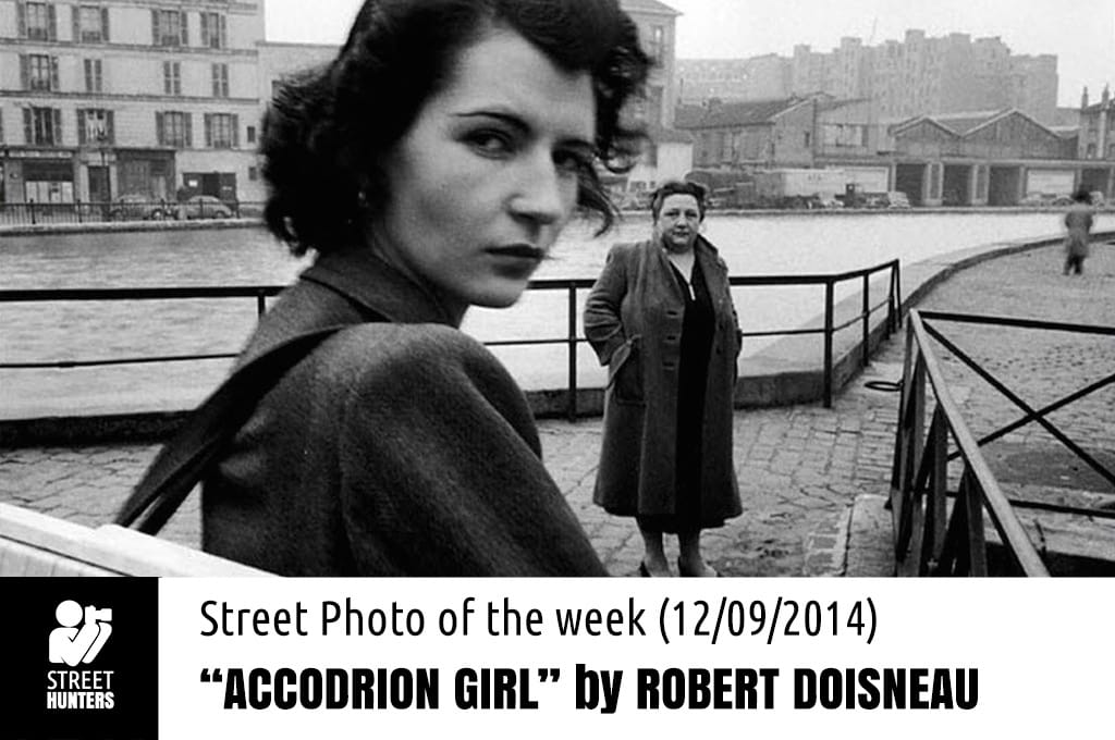 Street Photo of the week by Robert Doisneau